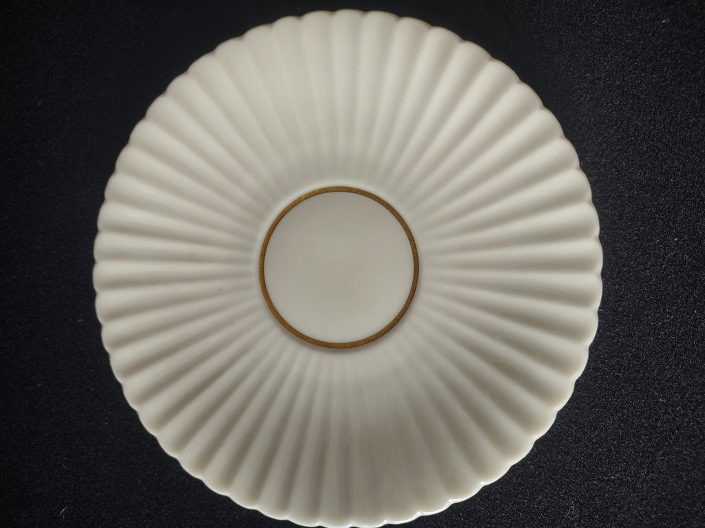 Vintage Lenox Cream Gold Trim Saucer ONLY (lot 1876)
