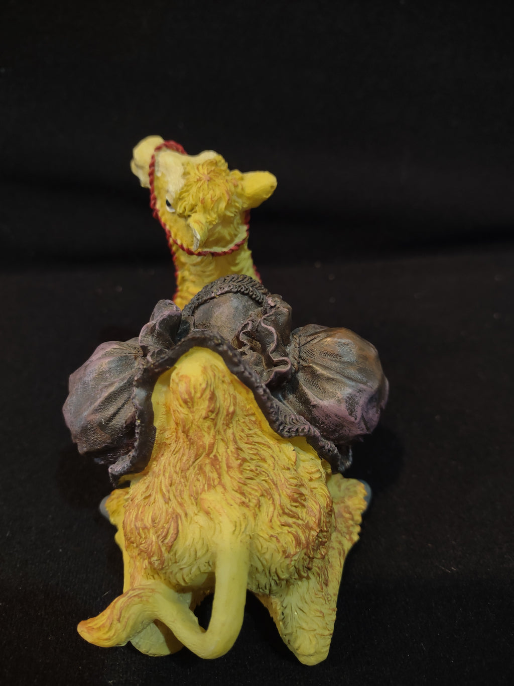 Christmas Nativity Poly Resin 3" Camel Saddle Sacks (Lot 4255)