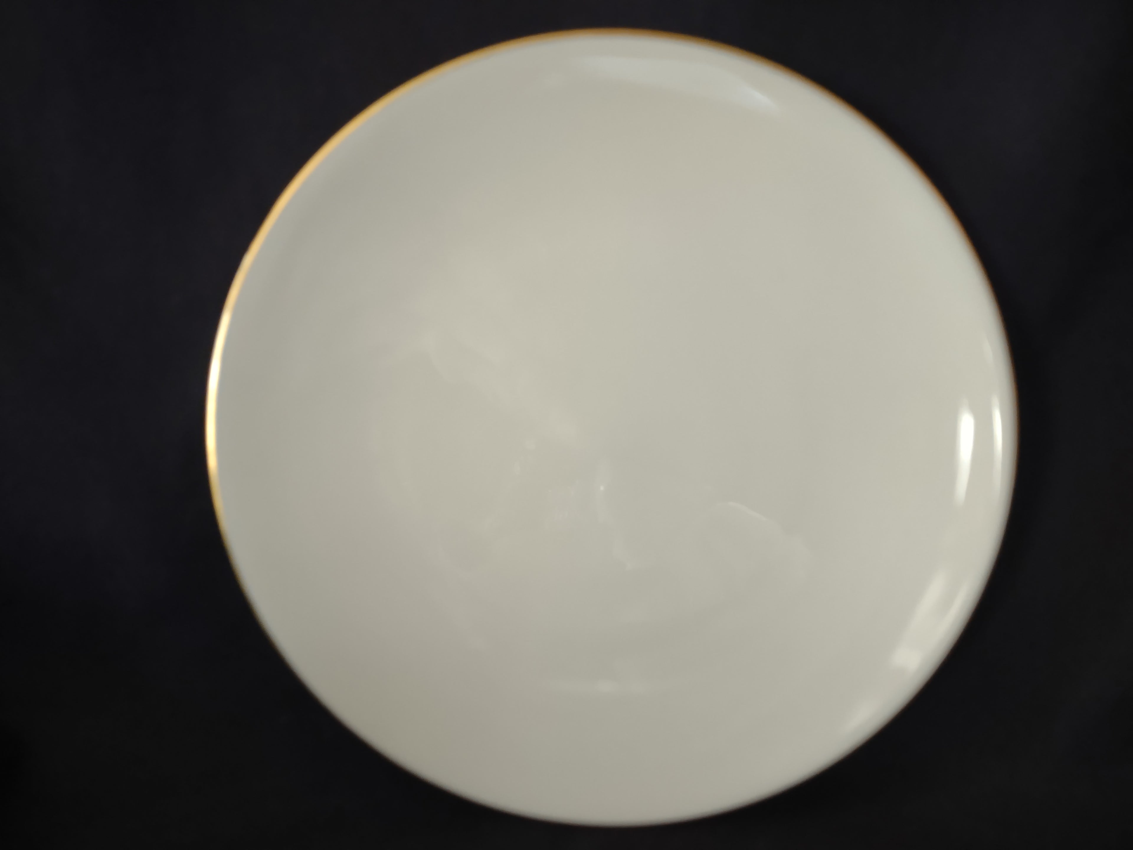 Vintage Lenox Special Dessert or Salad Plate Golden Wreath Stamp 8" (lot 1996)