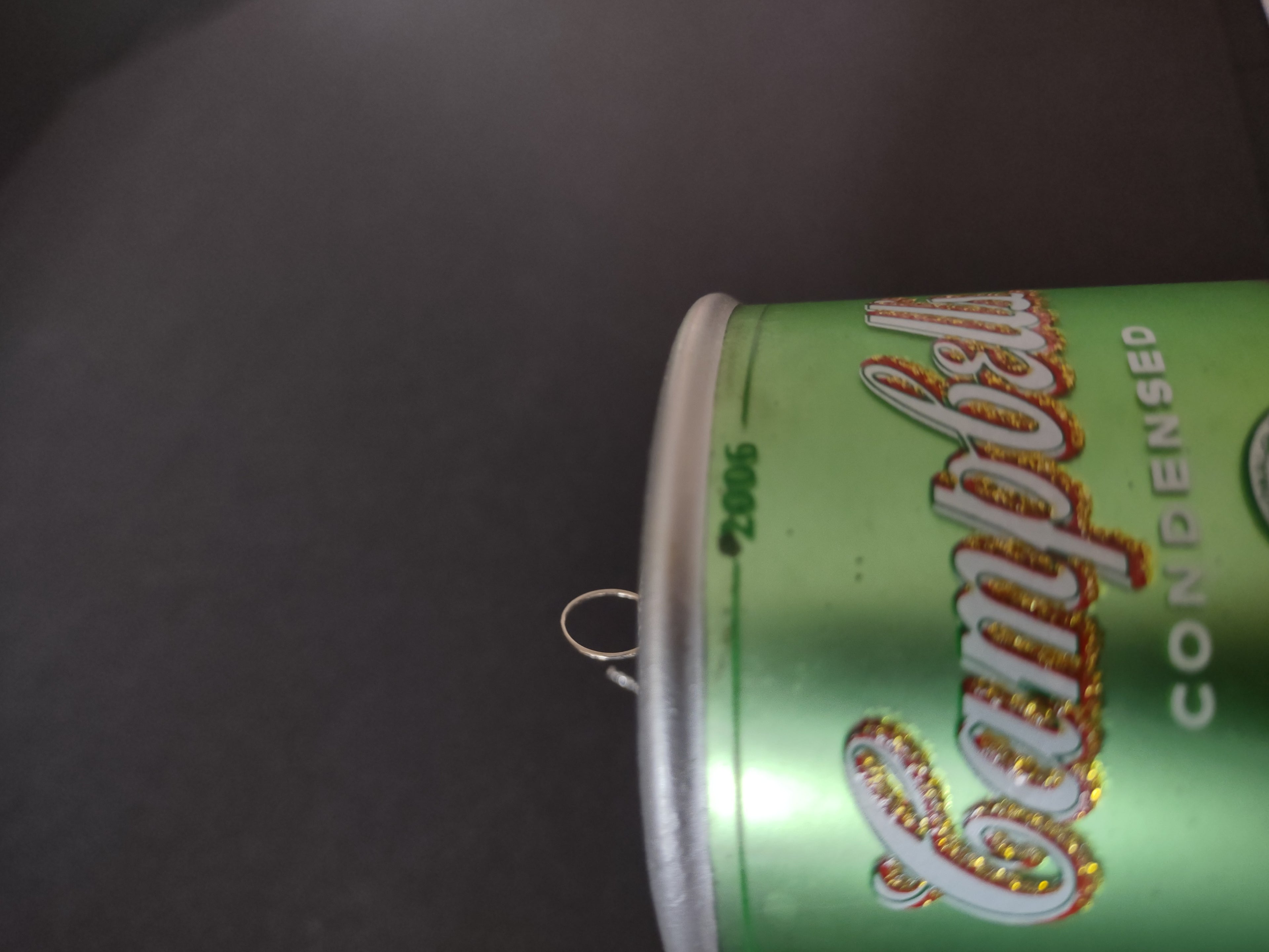 Vintage Christmas 2006 Campbells Collector Edition Soup Can IMPERFECT (Lot 4709)