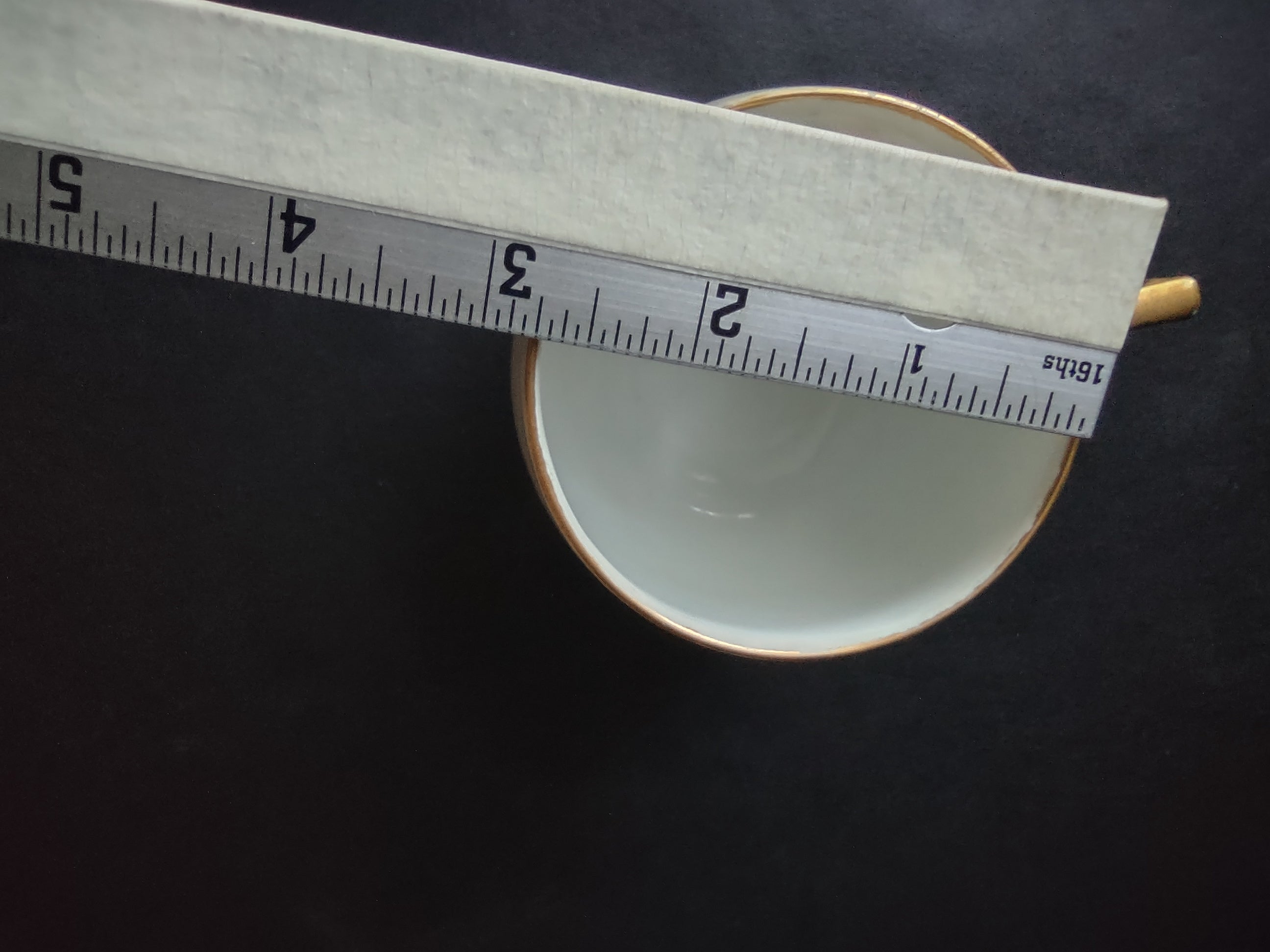 AK Limoges Porcelain Roses Cup ONLY (lot 1077)
