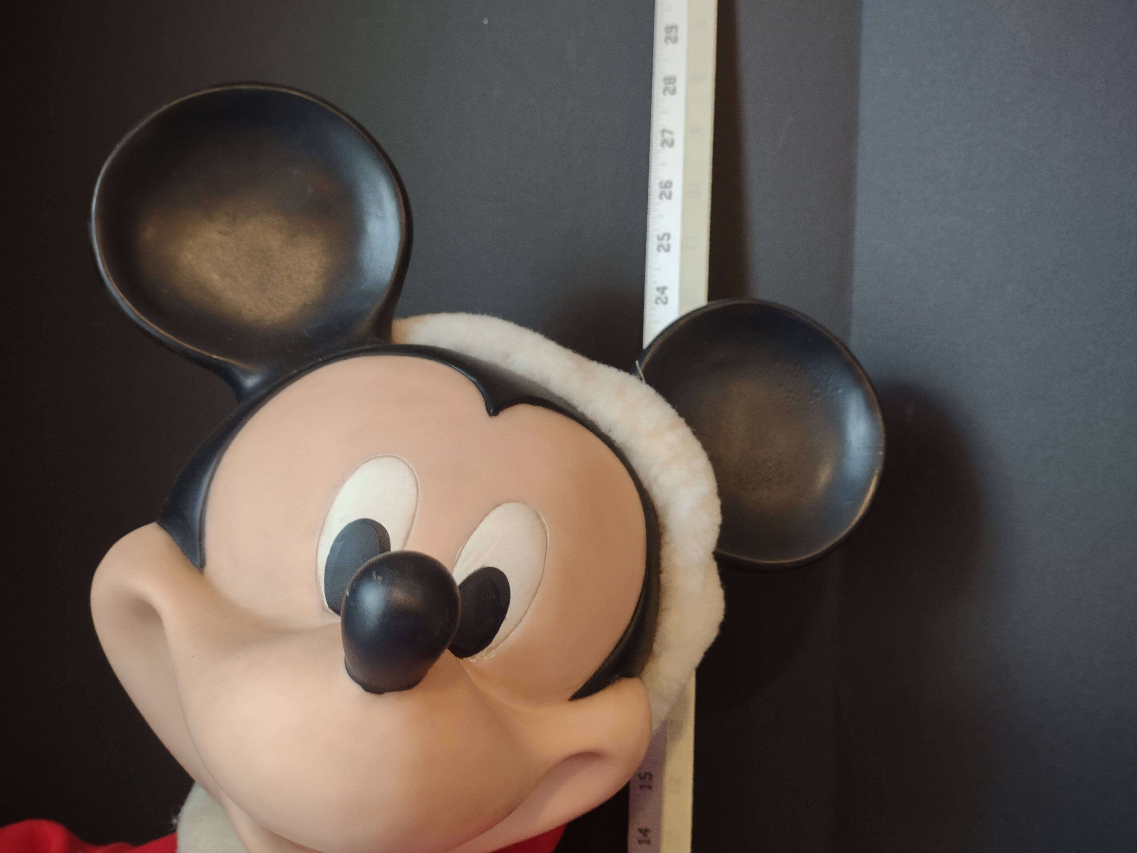 Vintage Santa's Best Christmas Animated Mickey Mouse 26" Disney (lot 1380)