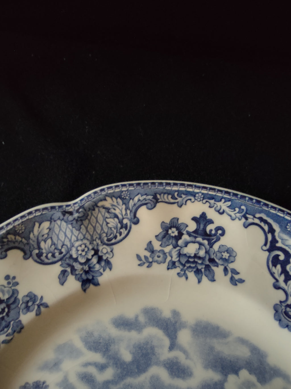 Vintage Johnson Bros Dinner Plate Old Britain Castles Blarney Castle x2 (Lot5567
