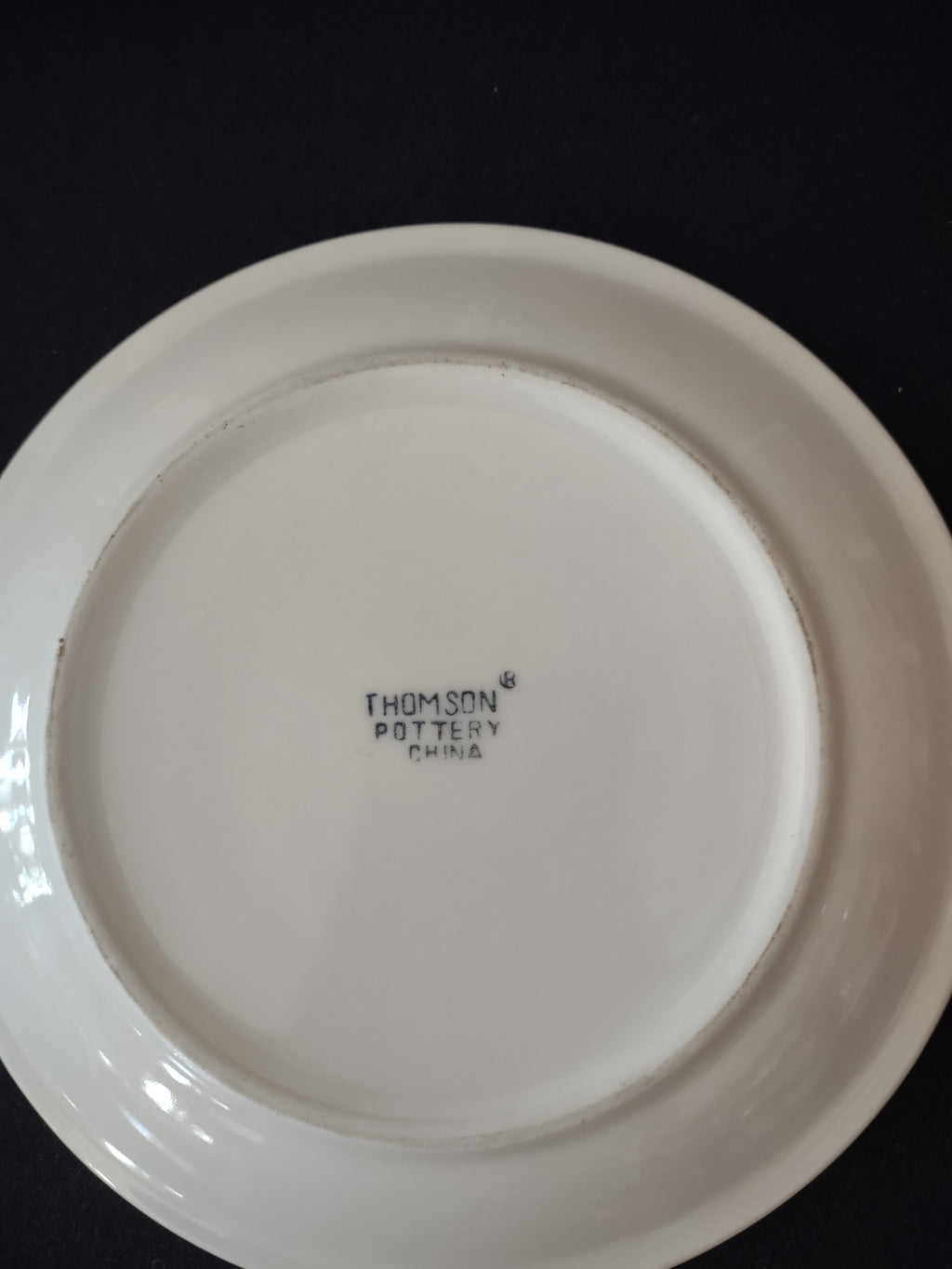 Vintage Thomson Pottery Birdhouse Bread/Dessert 7" Plates x 5 (Lot 2921)