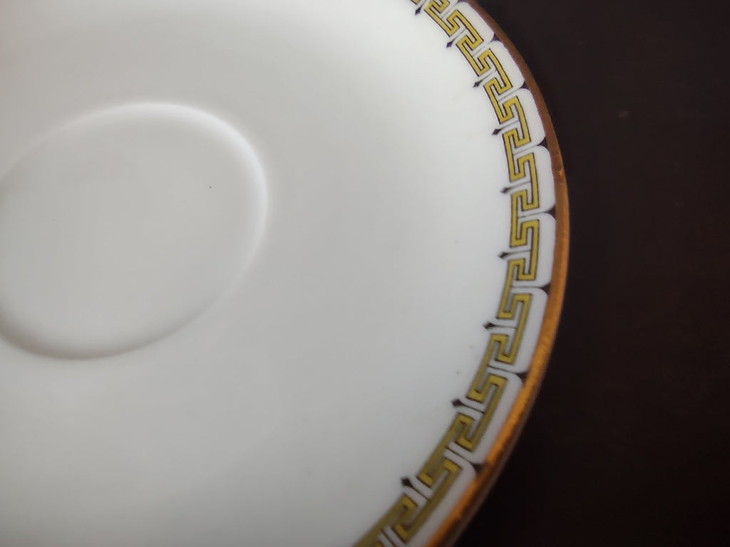 Haviland Limoges Saucer ONLY Albany Black (lot 1065)