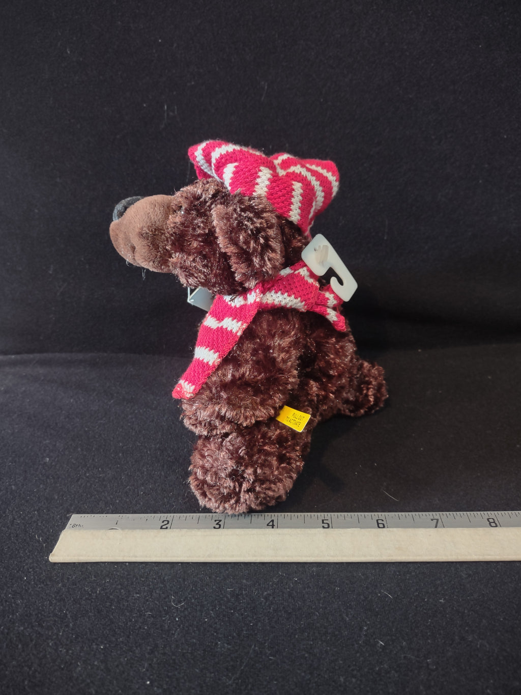 Christmas Winter Recordable Bear Gift Card Holder Stocking Hat Scarf (Lot 4231)