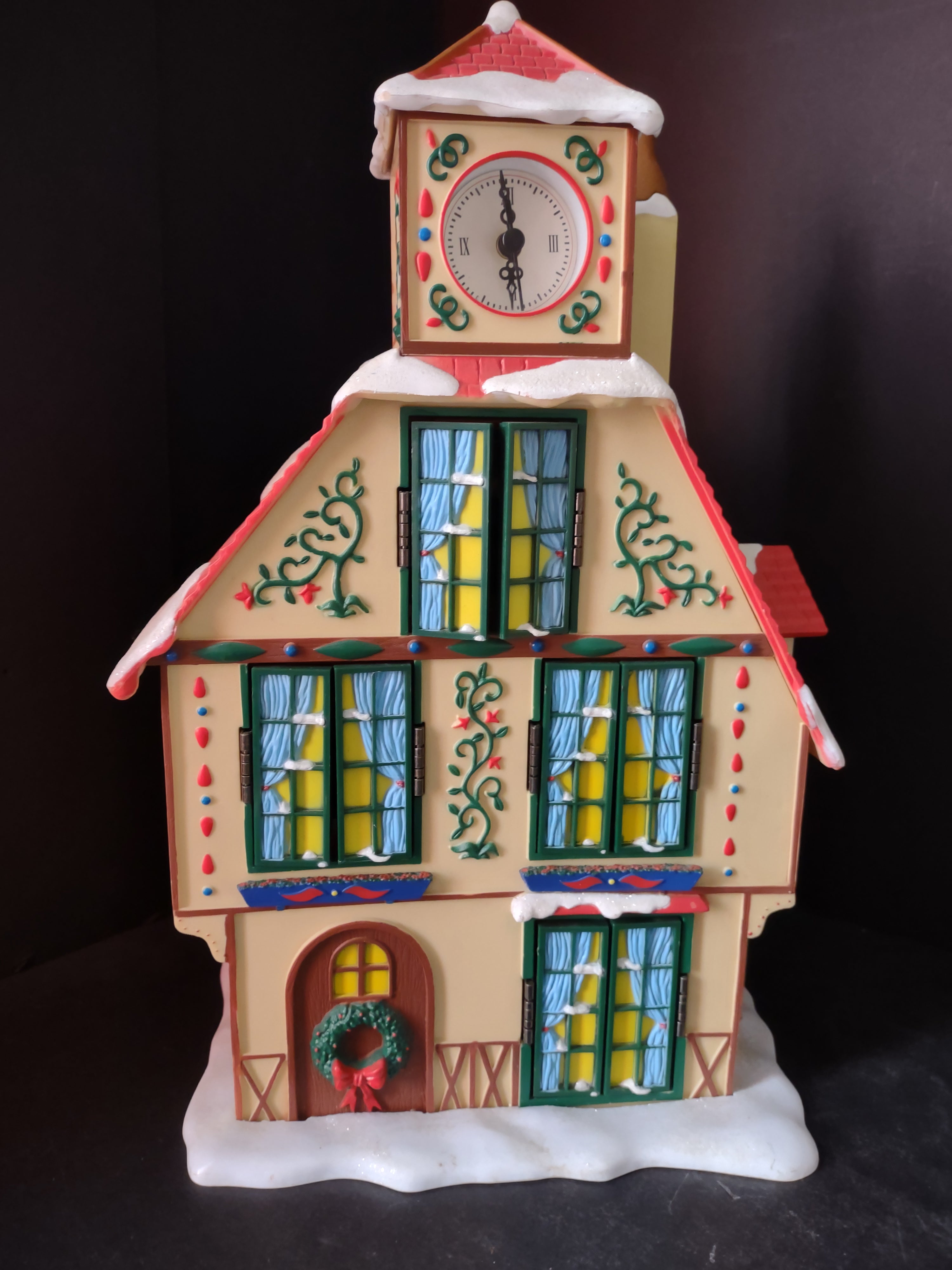 Vintage Mr. Christmas Bavarian House for PARTS ONLY (lot 3464)