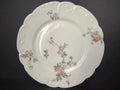 Antique French Cottage Haviland Limoges Red Rose Dinner Plate 9-1/2" (lot 956)