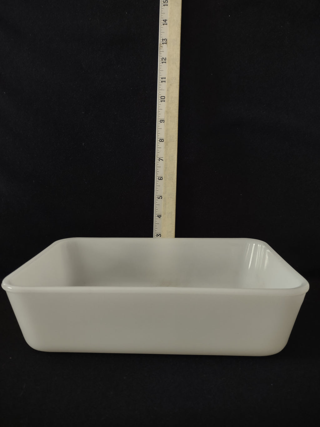 Vintage Westinghouse Milk Glass Loaf & Casserole Dish One Lid ONLY (Lot 3095)