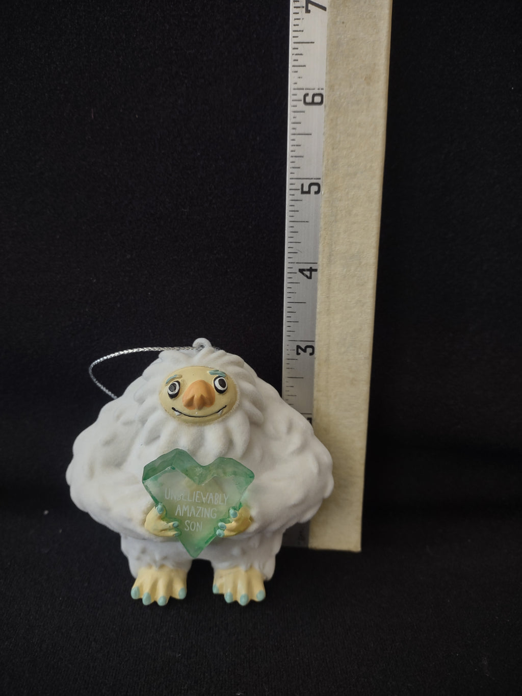 Christmas Heirloom Unbelievable Son Ornament Abominable Snowman (Lot 4127)