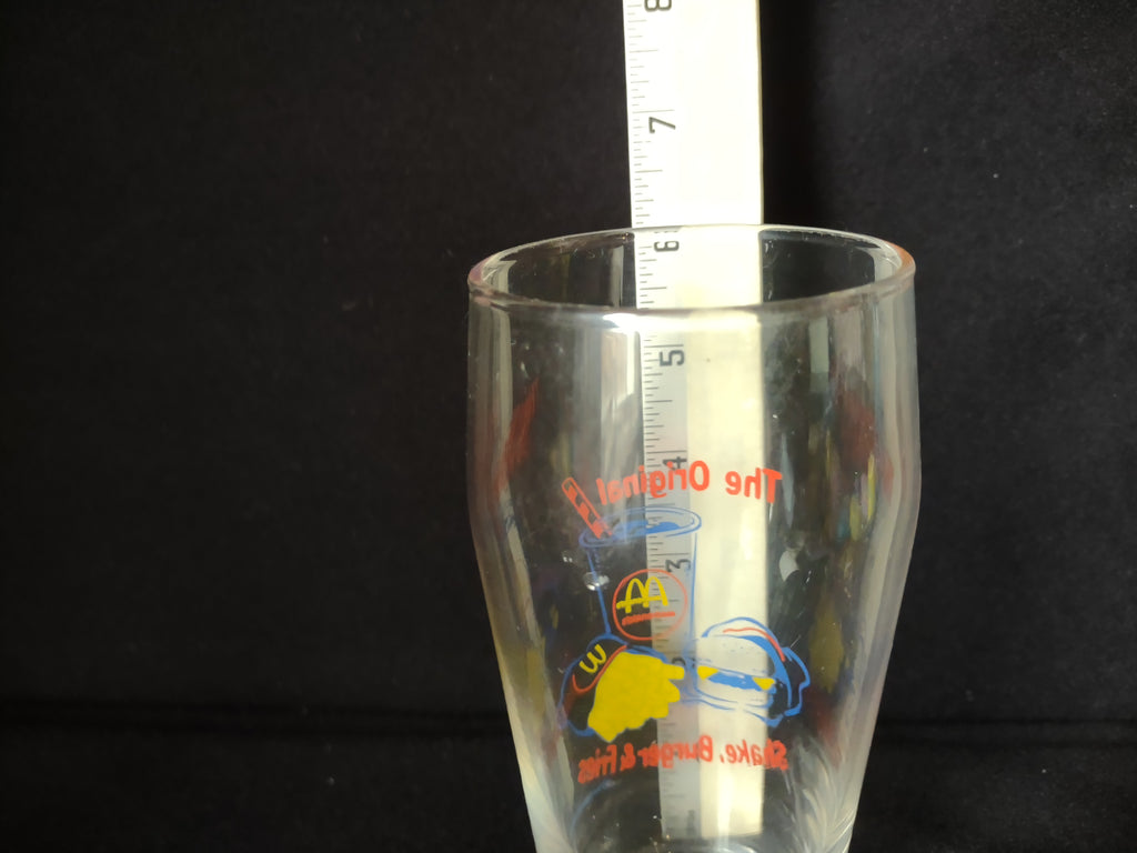 Set of 3 Drinking Glasses McDonalds Advertisement (lot 1543)