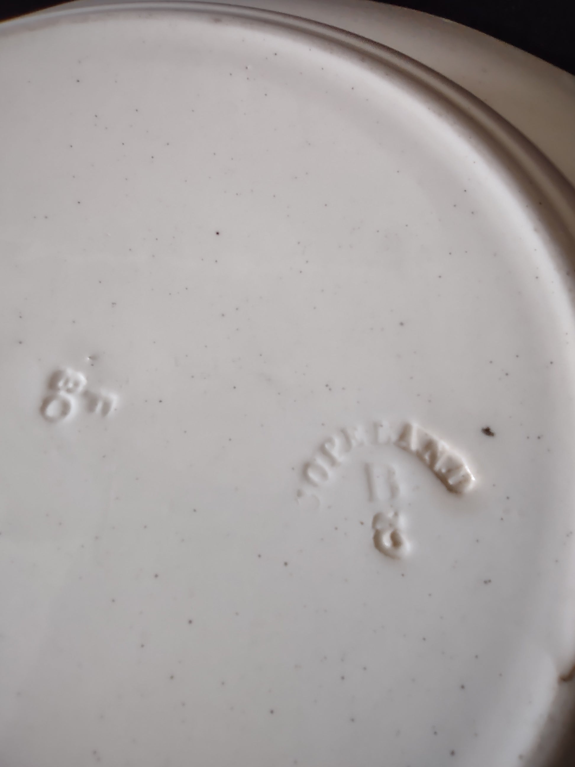 Vintage Copeland Spode Plate Agricultural Scene Ironstone Countryside (Lot 5806)