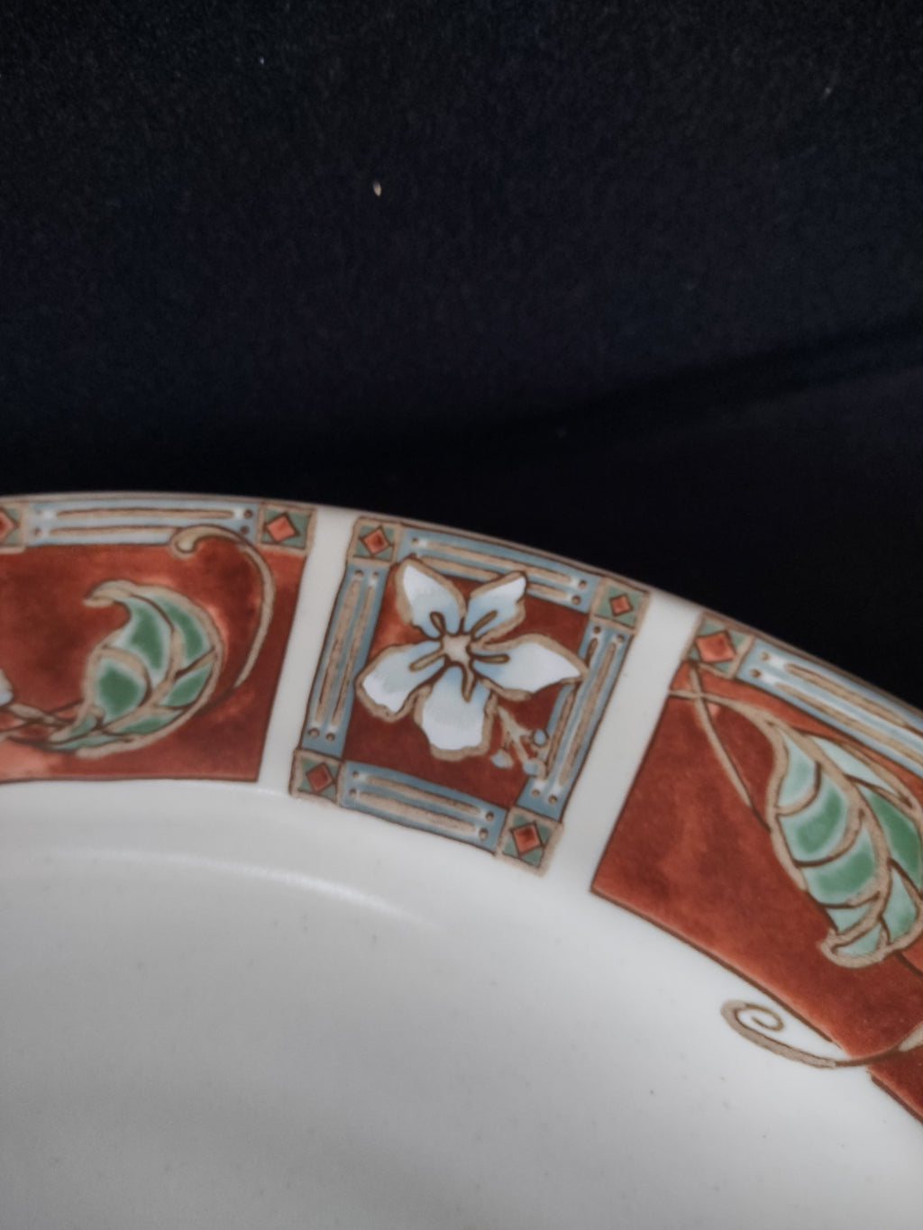 Vintage Pfaltzgraff Mission Flower Large 15" Serving Platter (Lot 5247)