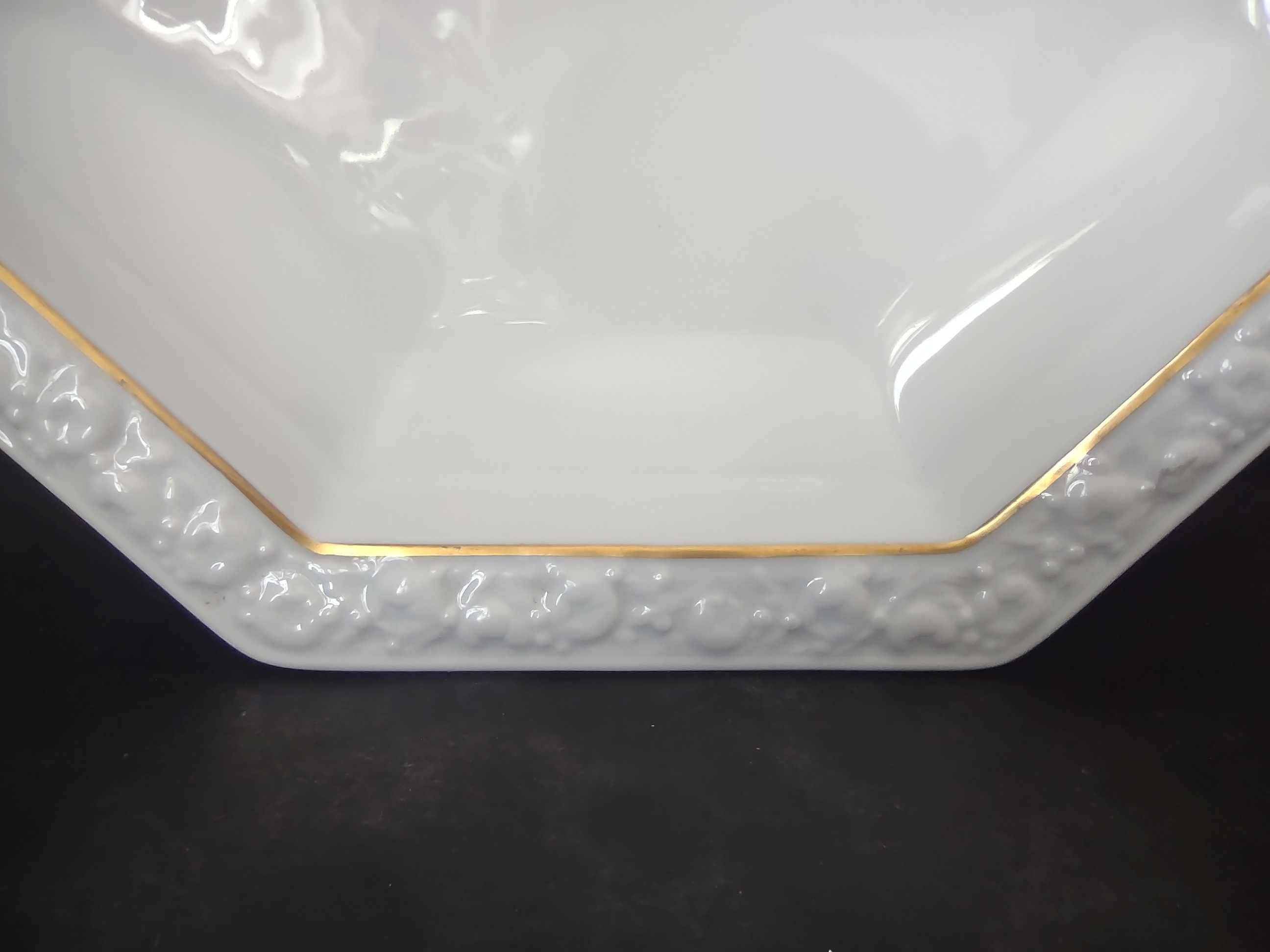 Rosenthal Maria Continental Gold Band Turkey Serving Platter 18" (lot 2609)