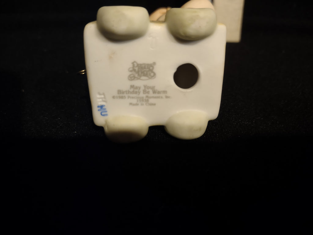 Precious Moments Birthday Train "For Baby" Porcelain (lot 2555c)