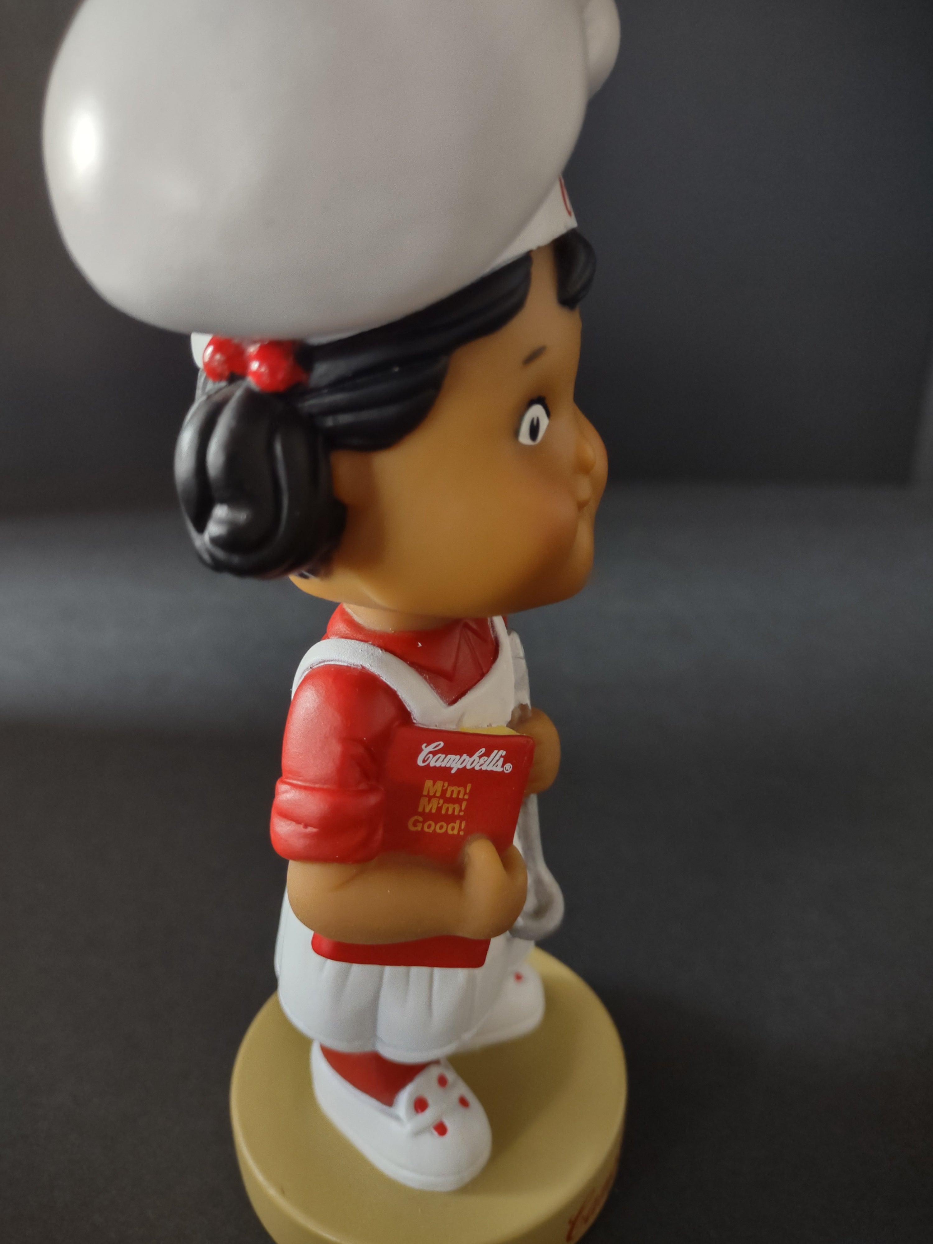 Vintage Christmas 2002 Campbells Collectible Bobble Head (Lot 4705)