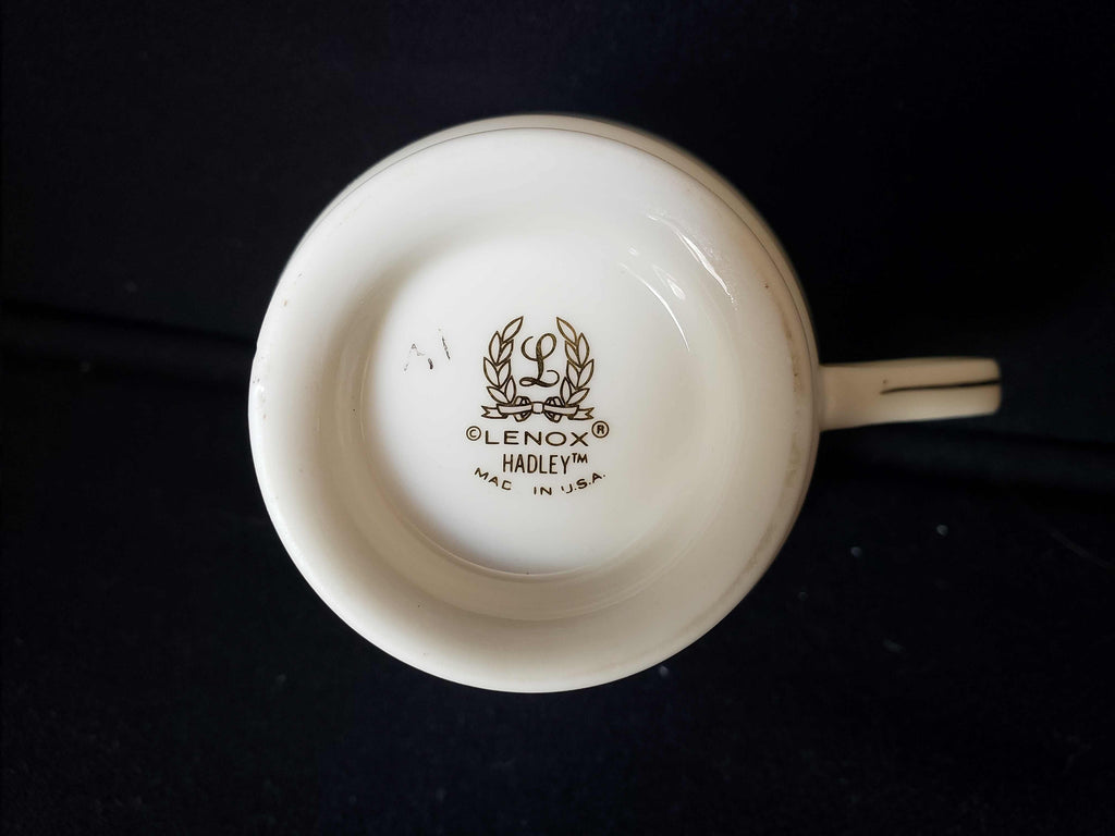 Vintage Lenox Hadley Tea Cup with Saucer (lot 1940)