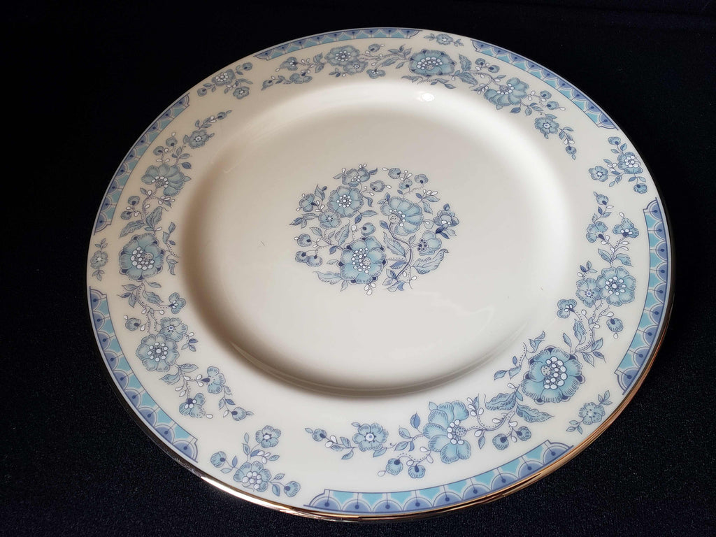 Vintage Lenox Flourish H-521 Gold Trim Dinner Plate 10-1/2" (lot 1910)
