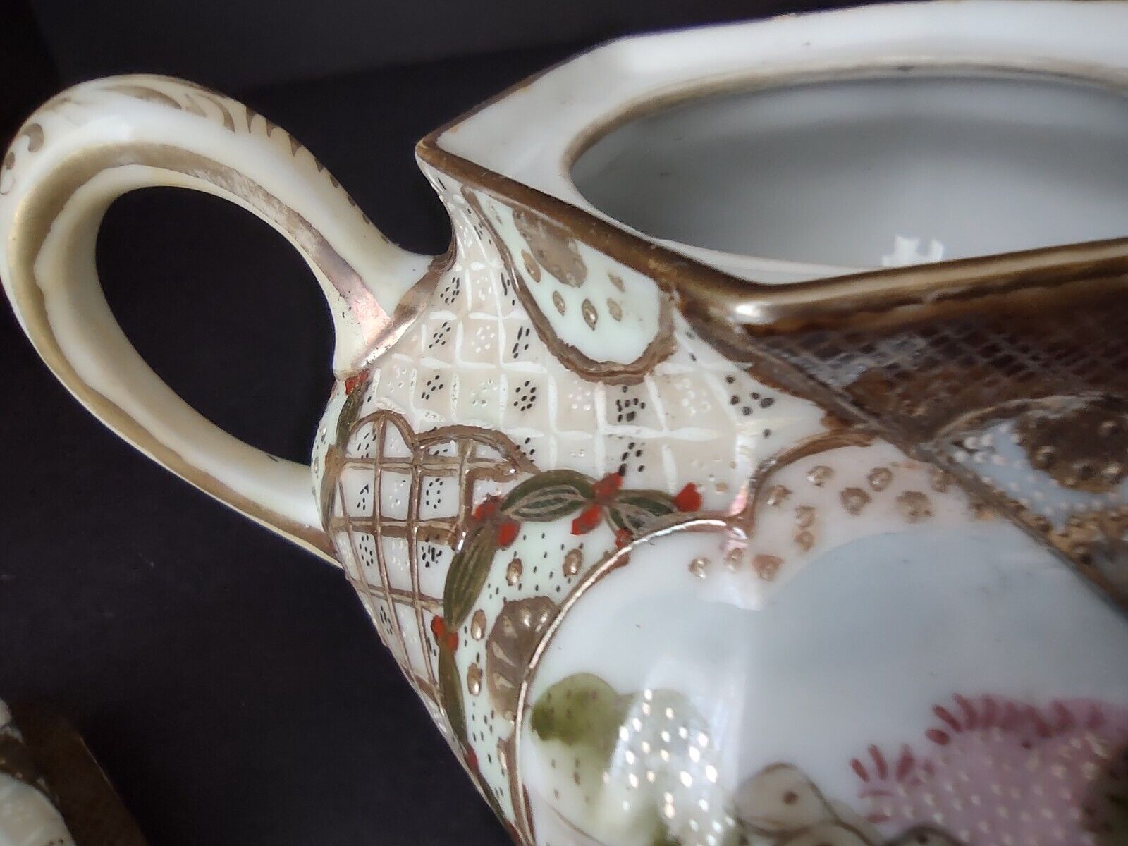 Japan Sugar Dish Creamer Set (lot 715)