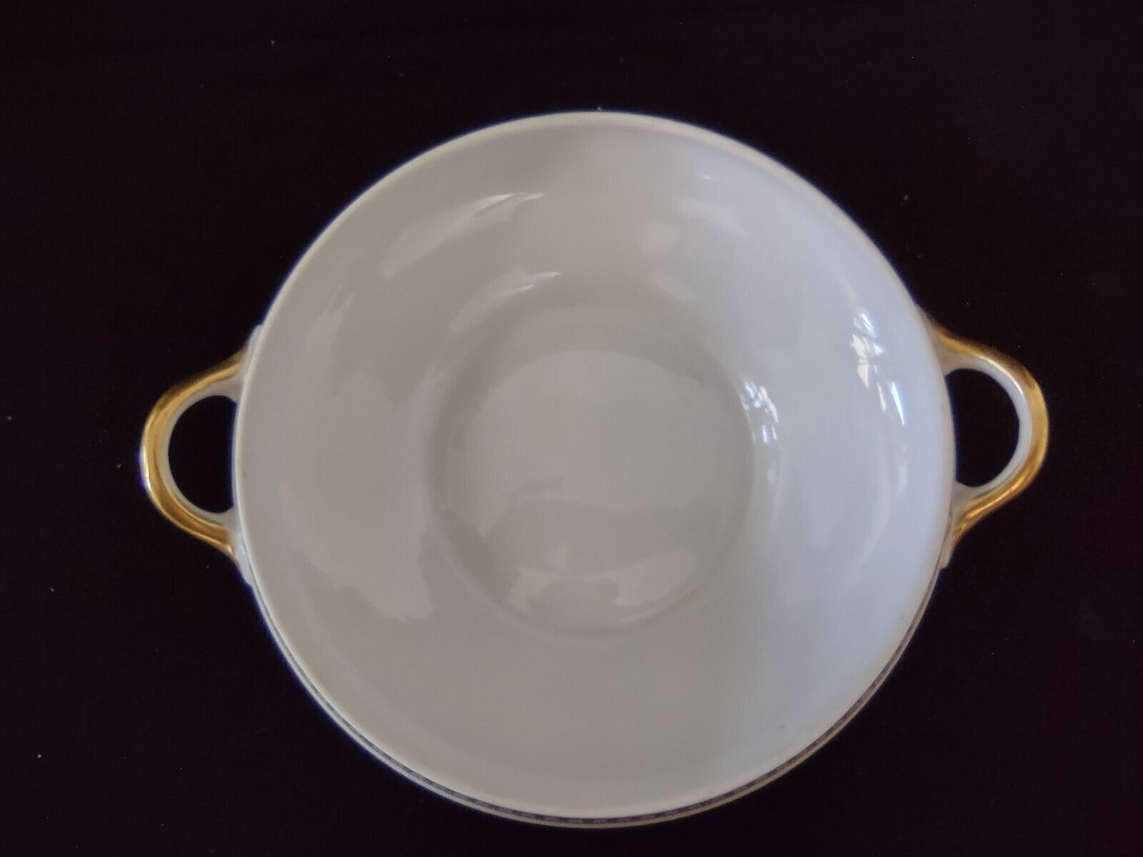 Noritake Laureate Round Covered Vegetable Soup Tureen Dish Gold Trim (lot 302)
