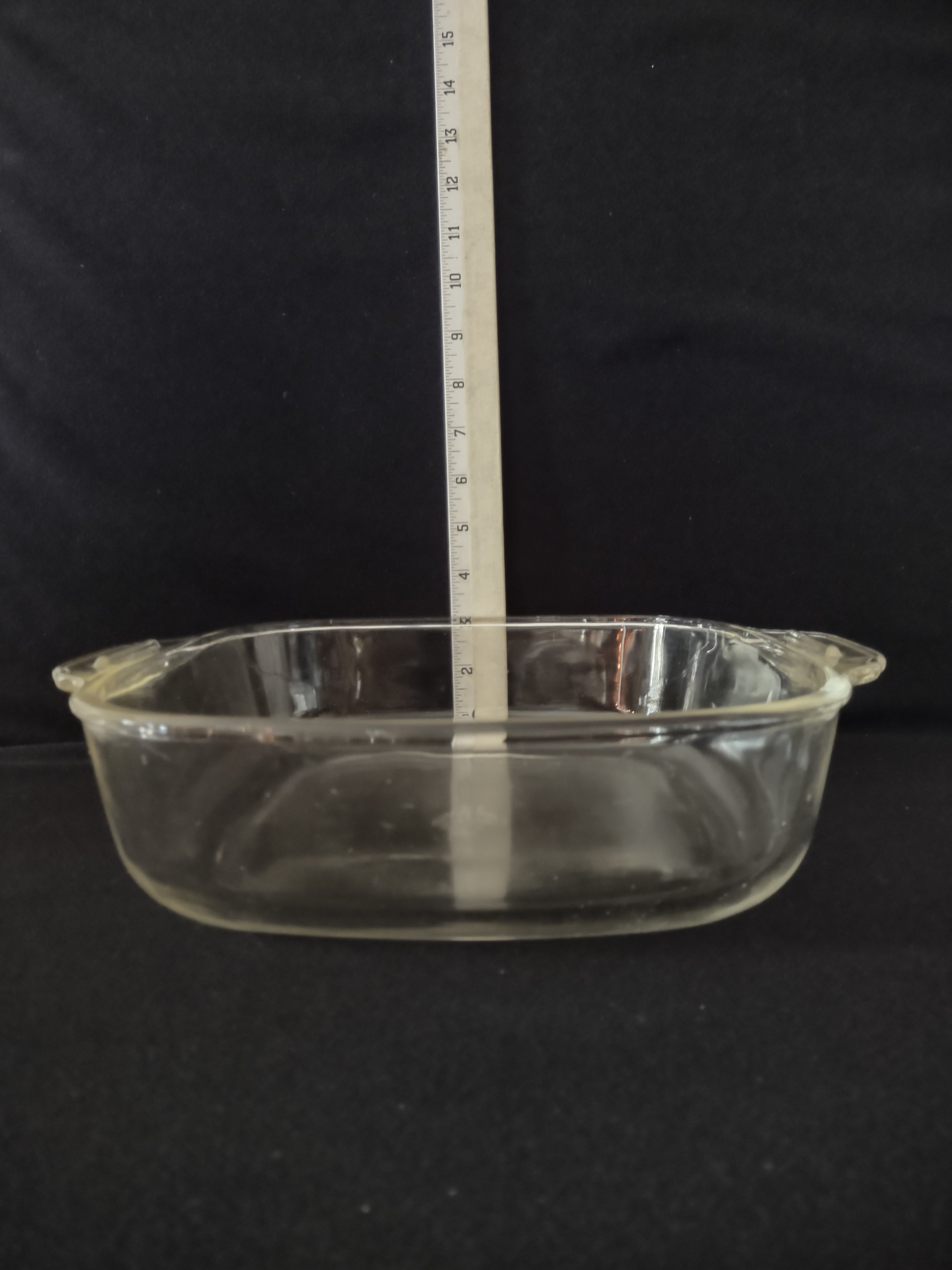 Vintage Glasbake Loaf Over Pan With Fin Lid (Lot 3097)