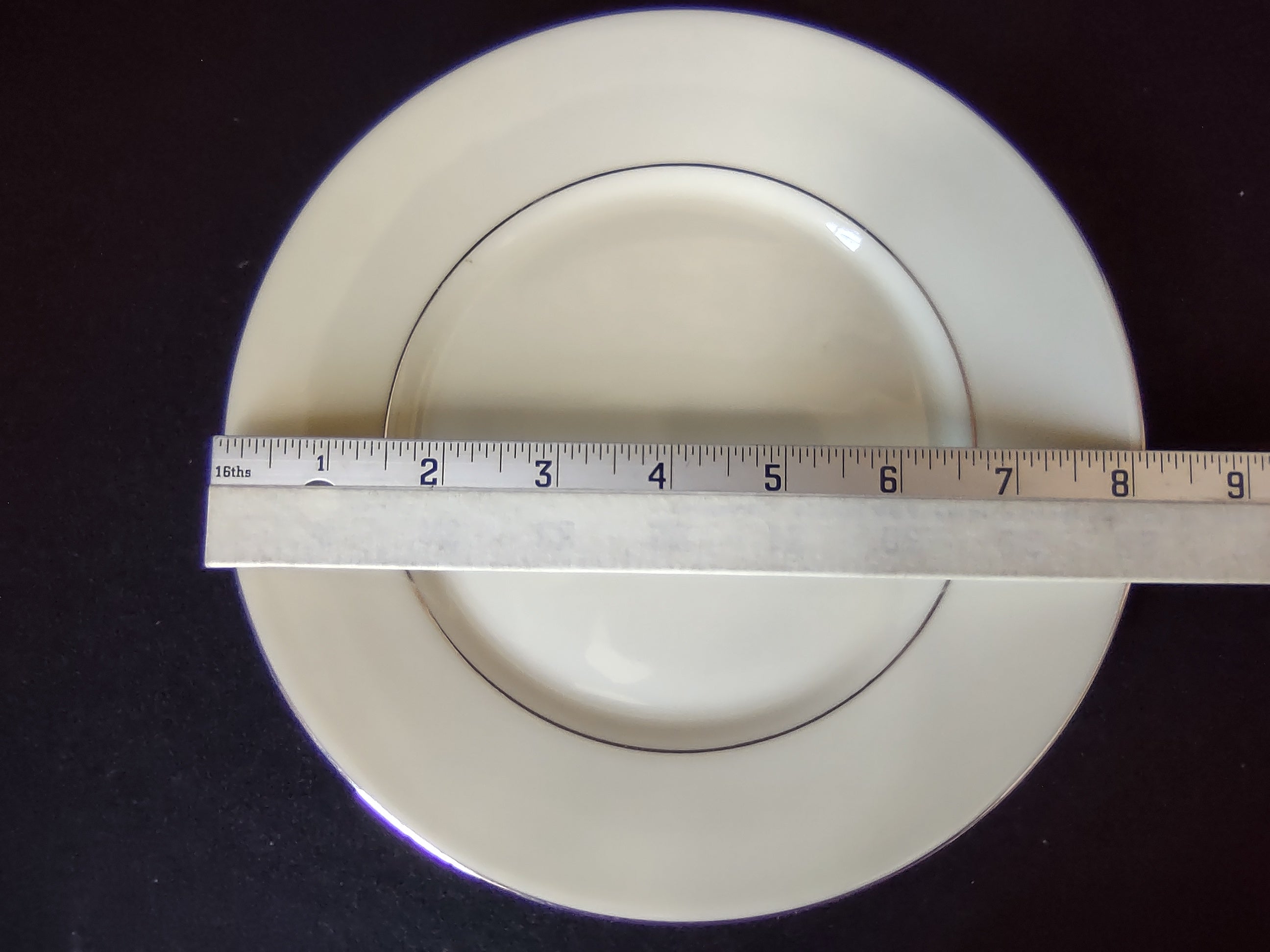 Vintage Lenox Maywood Salad or Luncheon Plate 8-1/4" (lot 1886)
