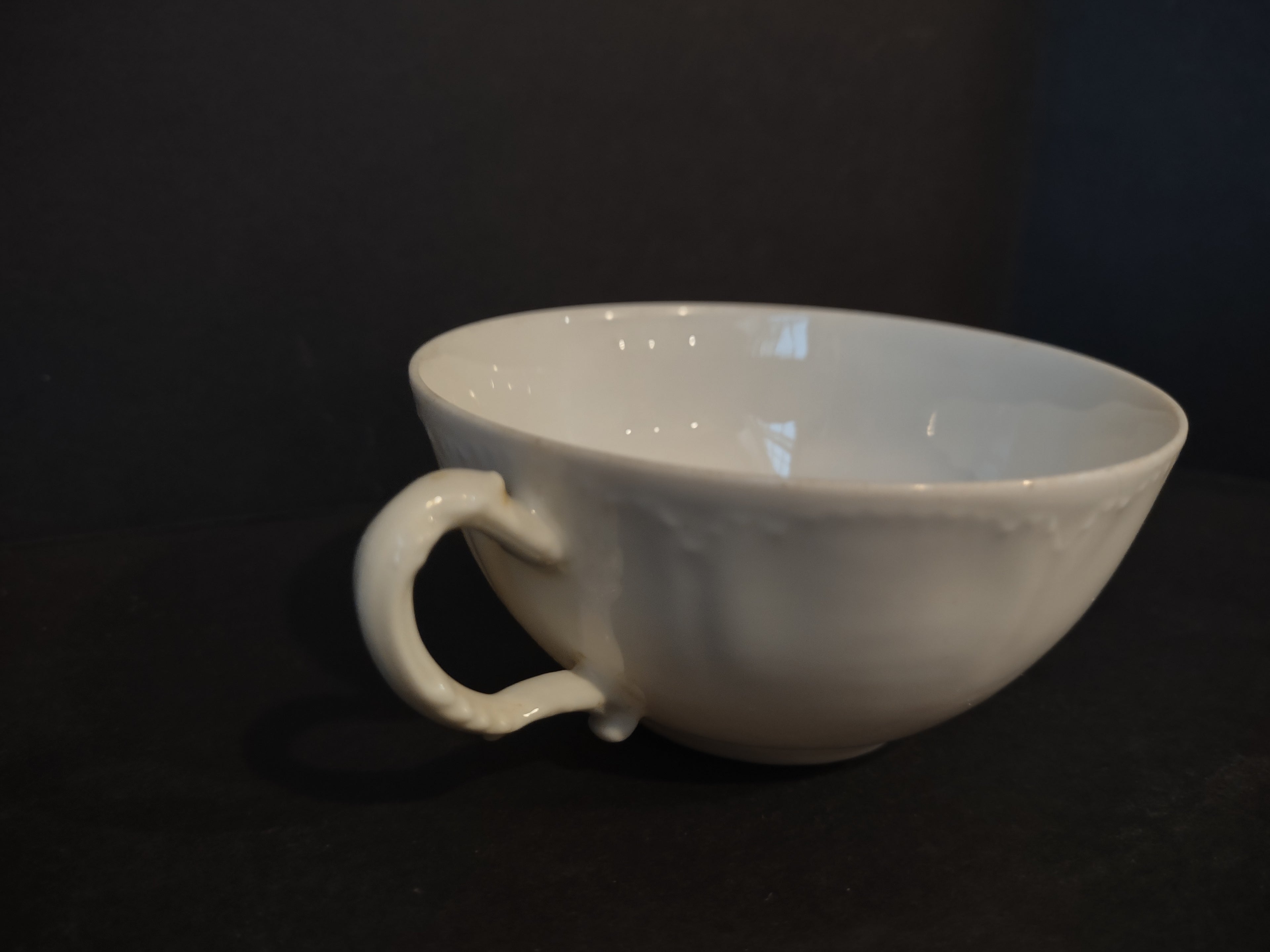 Haviland France Limoges Tea Cup ONLY White (lot 1039)