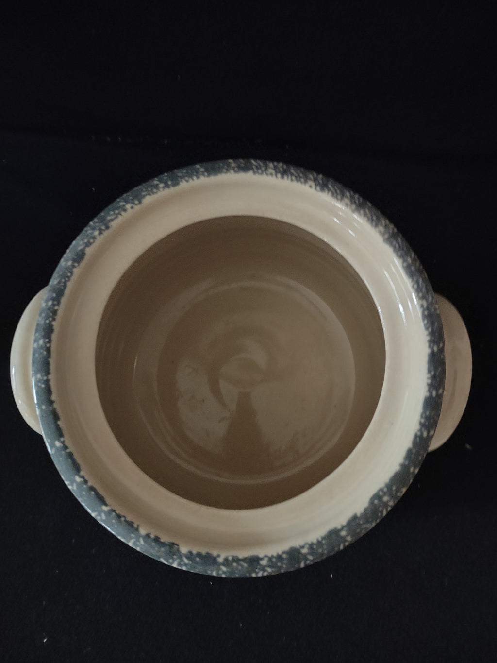 Vintage Home Garden Party Magnolia Collection Stoneware Canister Lid (Lot 3745)