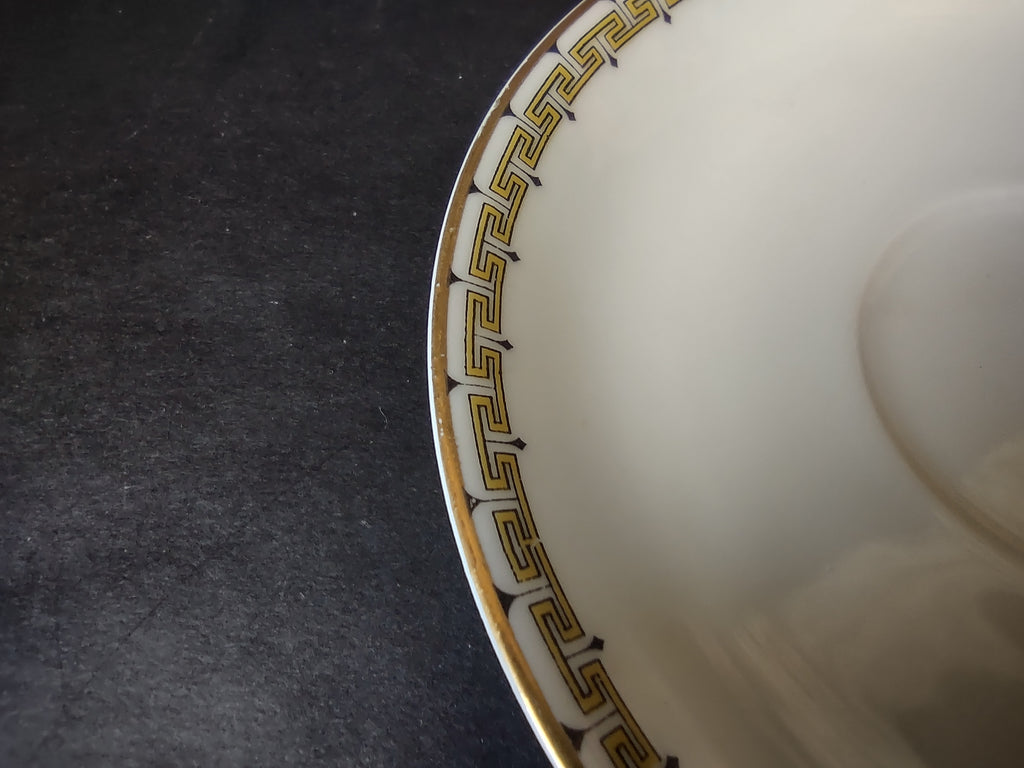 Haviland Limoges Saucer ONLY Albany Black (lot 1065)