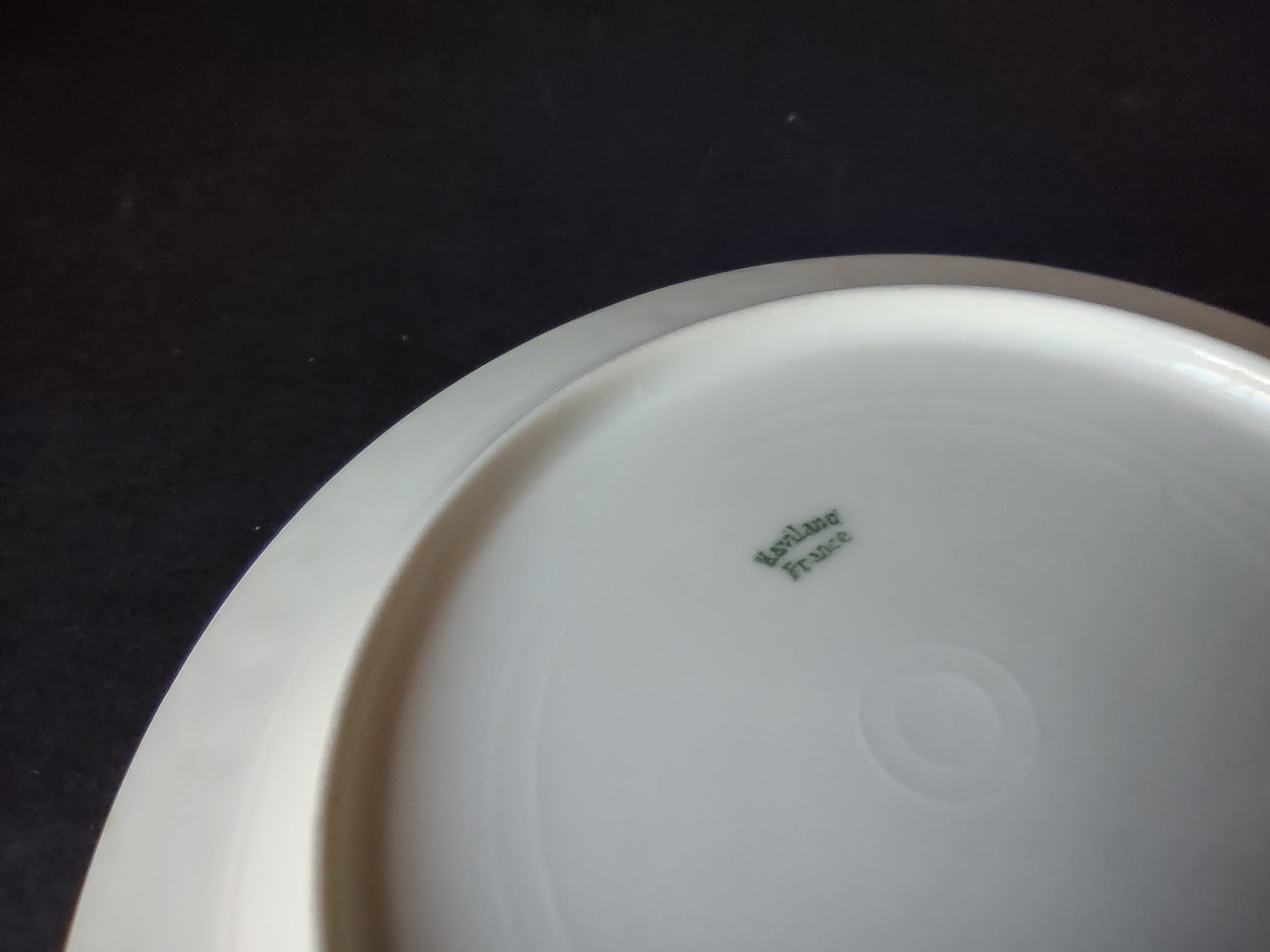 Haviland French Chic Limoges Bread/Butter Plate Plain White (lot 1048)