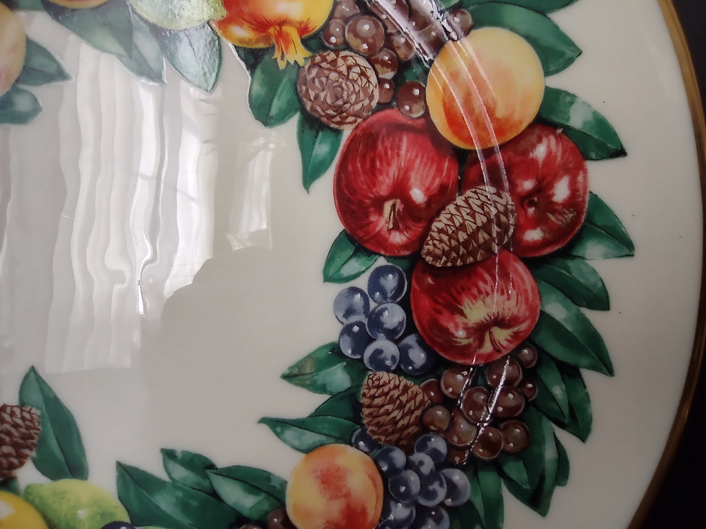 Lenox 1988 Delaware Colony Colonial Christmas Wreath Plate (lot 1136)