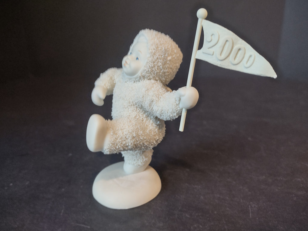 Vintage Christmas Collectible Snowbabies "Follow Me" 2000 (lot 1443)