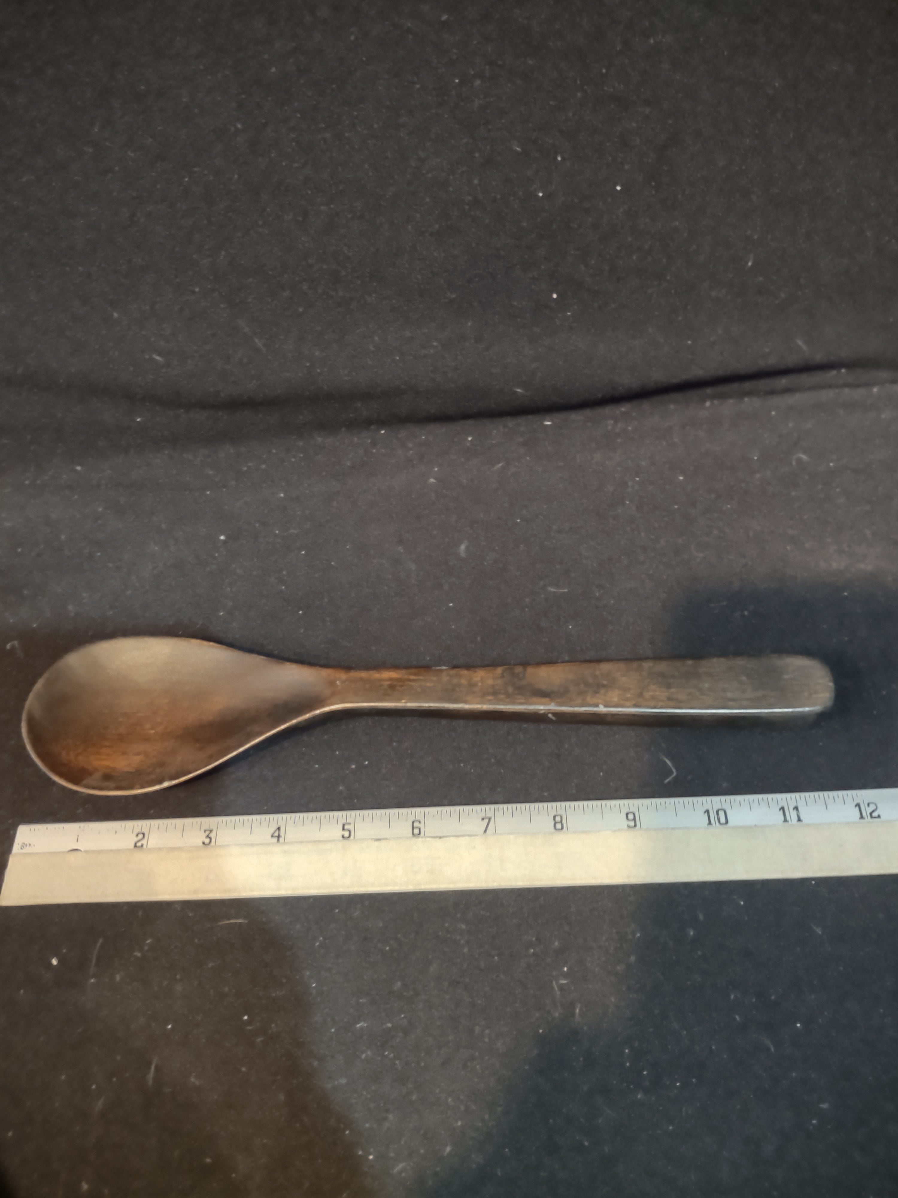 Vintage Wooden Large Salad Bowl 4 Small Bowls Serving Utensils (Lot 5231)