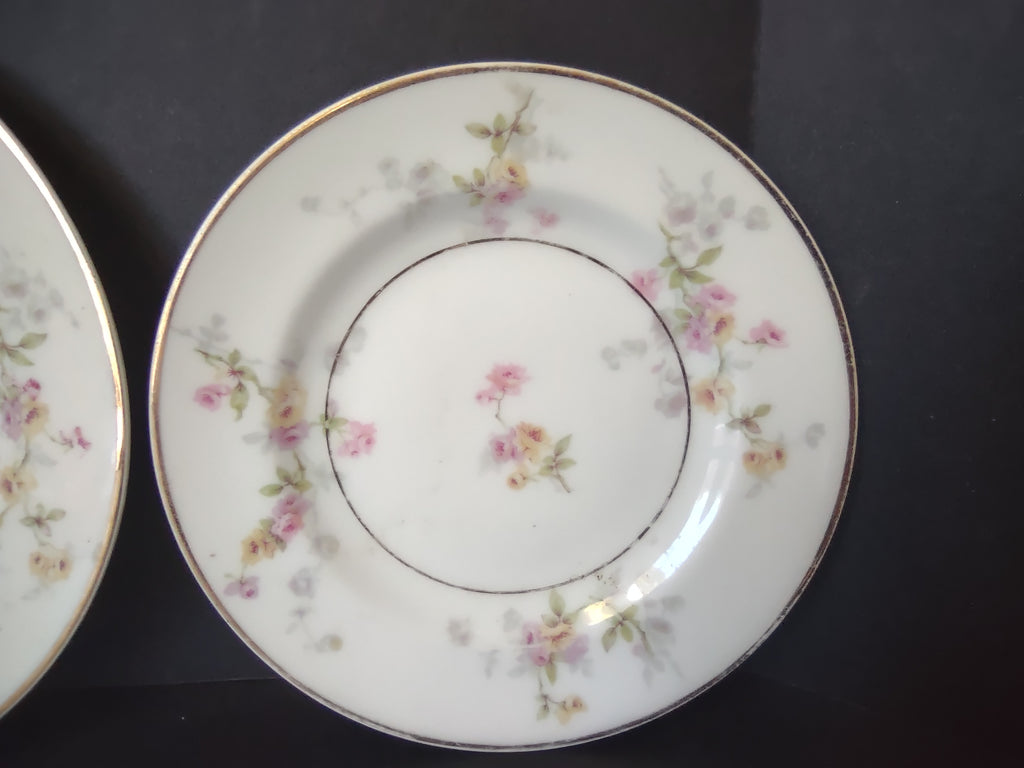 Haviland France Limoges 2 x Bread/Butter 1 x Dessert Plate (lot 1094)