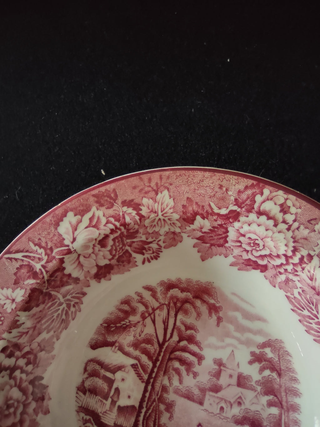 Vintage Wood Sons Soup Pasta Bowl Enoch Woods English Scenery (Lot 5682)
