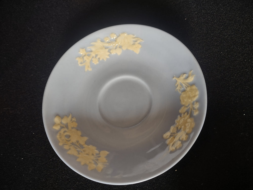 Vintage Spode Saucer Blue White Ironstone English Countryside (Lot 5800)
