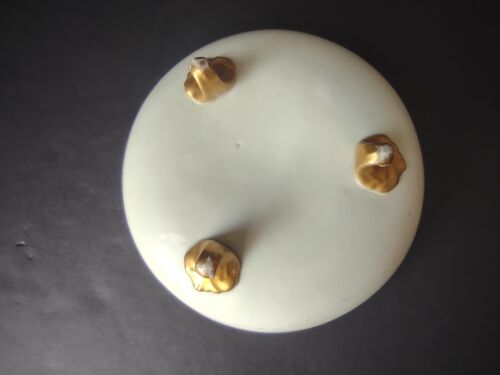 lot 757 Unmarked Footed Serving Bowl Roses