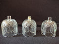 Vintage Home Interior Tall Tulip Shape x 2 Votive Cup Candleholder (lot 5400)