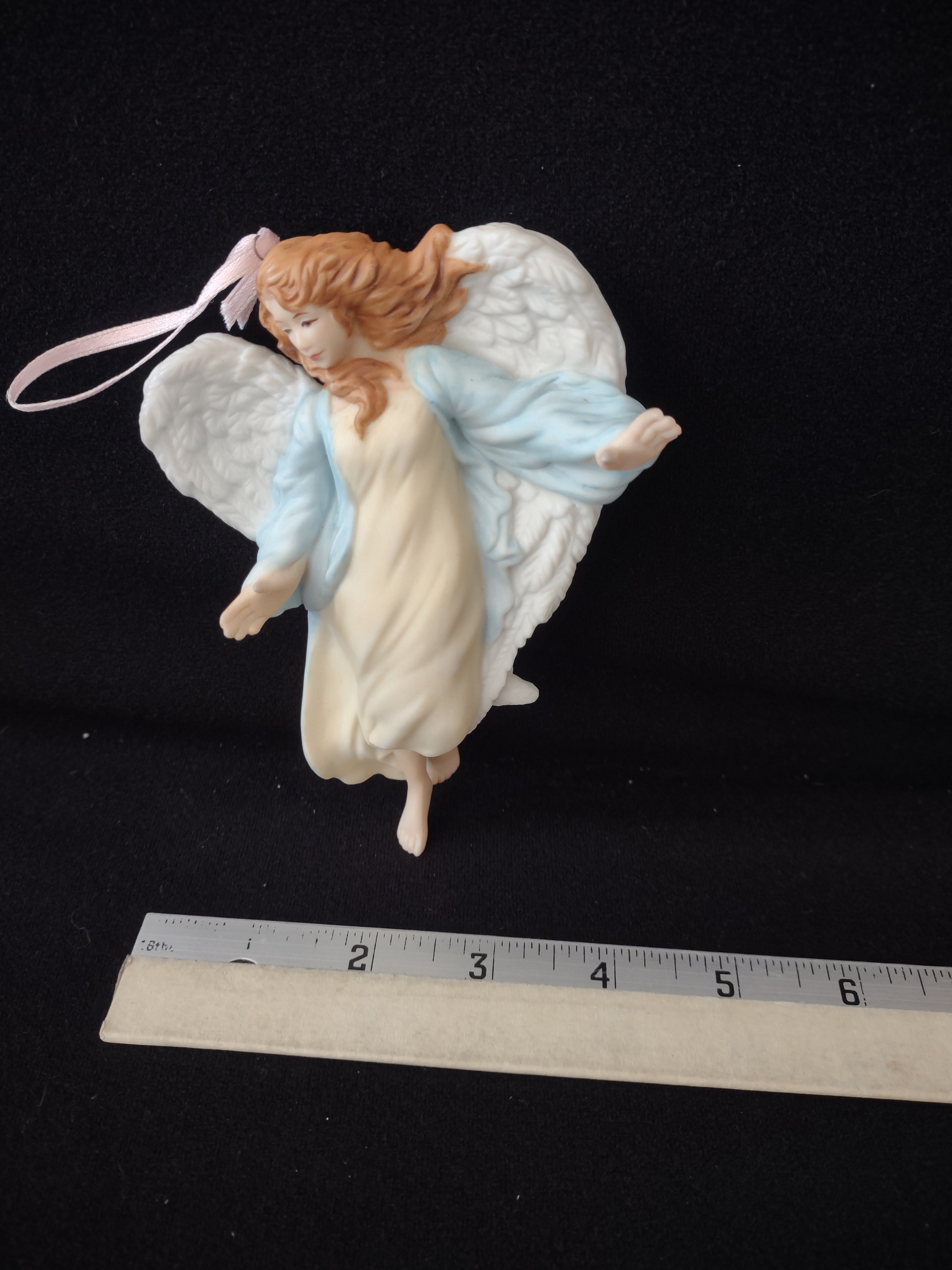 Vintage 2002 Christmas Hallmark Angel Of Comfort Ornament (Lot 4141)