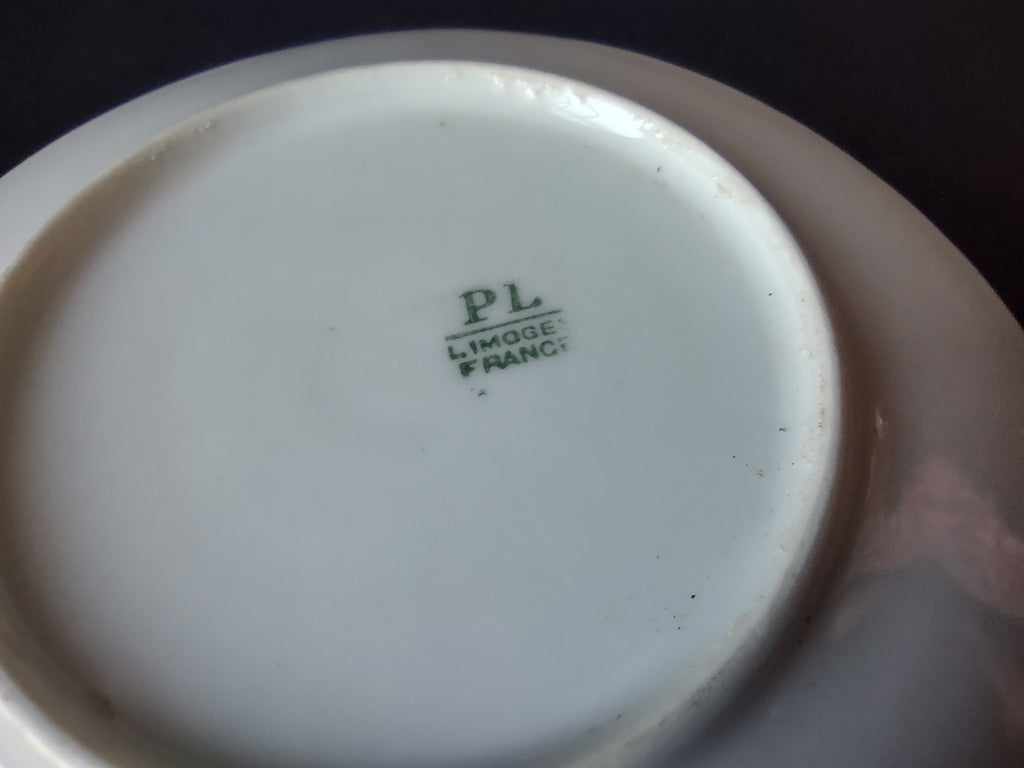 PL French Chic Limoges Small Plate Plain White (lot 1049)