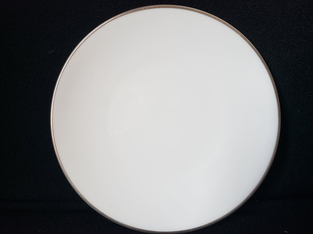 Vintage Royal Worcester White Silver Trim Bread or Dessert Plate 6" (lot 2111)