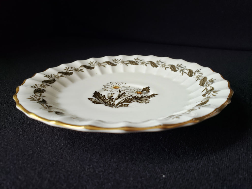 Vintage Royal Worcester Saucer ONLY Engadine 6" (lot 2092)