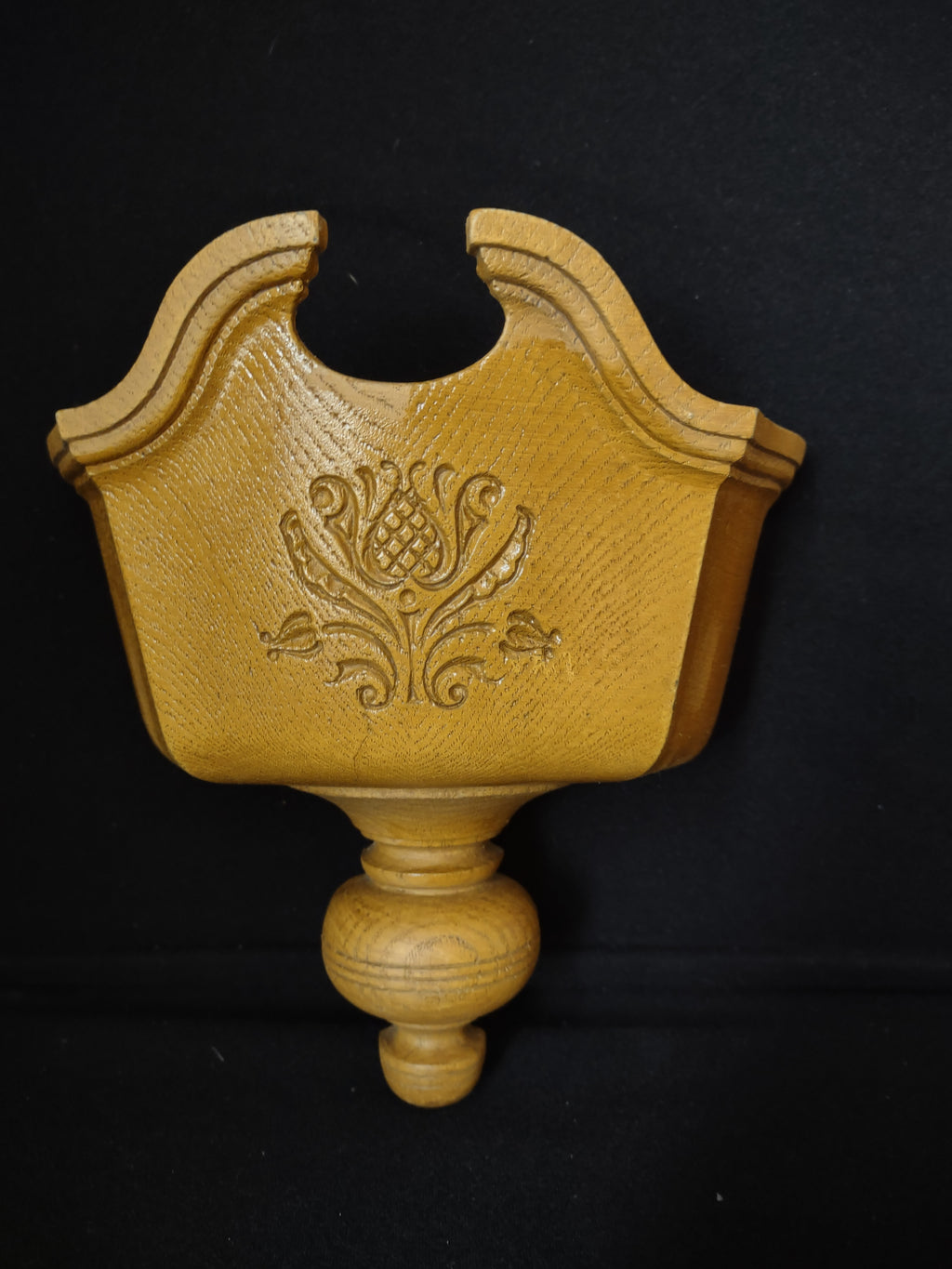 Vintage Plastic Wall Pocket Planter x 2 Home Interiors Homco (lot 2520c)