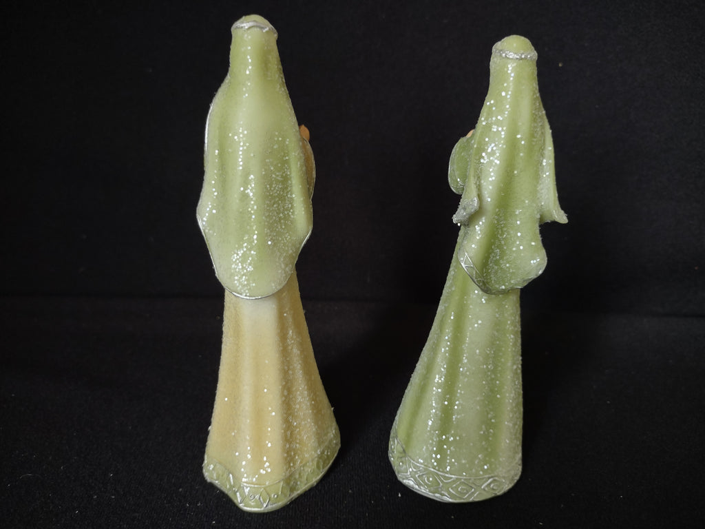 Christmas Nativity Hawthorne Village Joseph Mary Baby Jesus Figurine (lot 2287)
