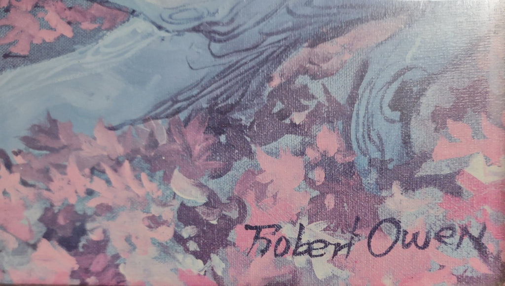 Clown Pink Robert Owen Once Around the Park Picture ONLY 28" x 22" (lot 3319c)