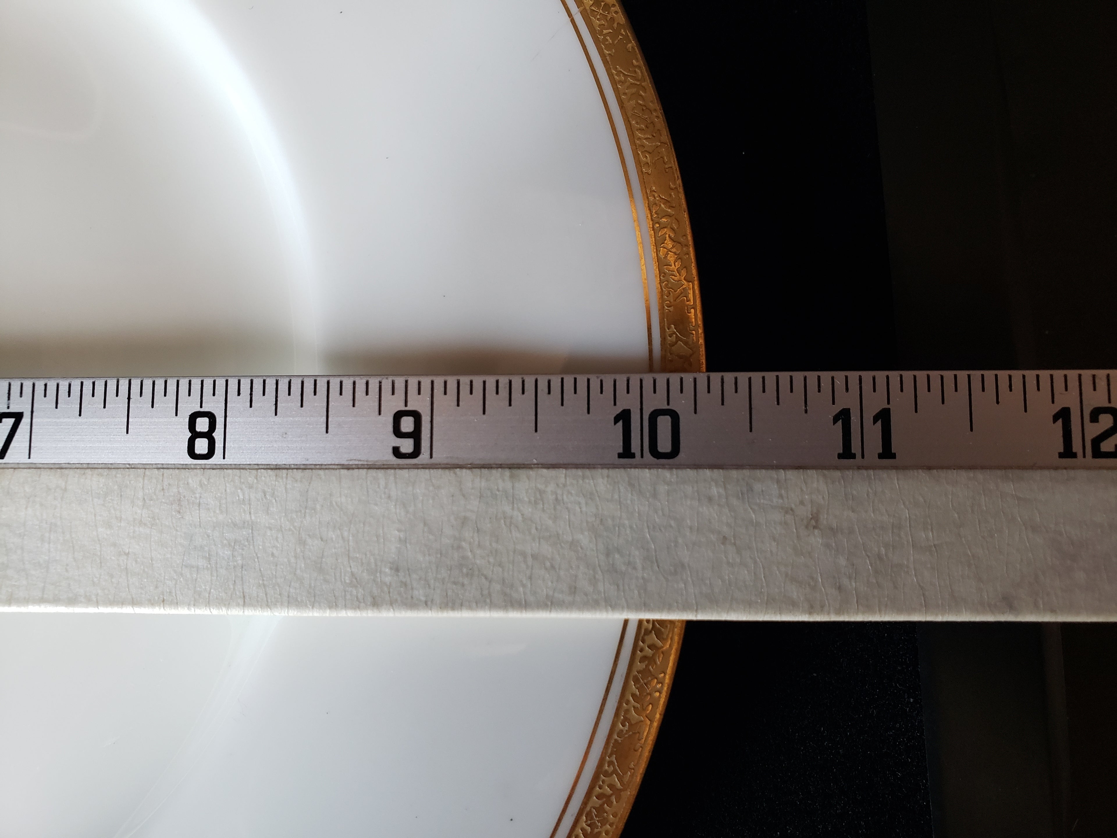 Vintage Royal Worcester Athena Dinner Plate 10-1/4" (lot 2132)