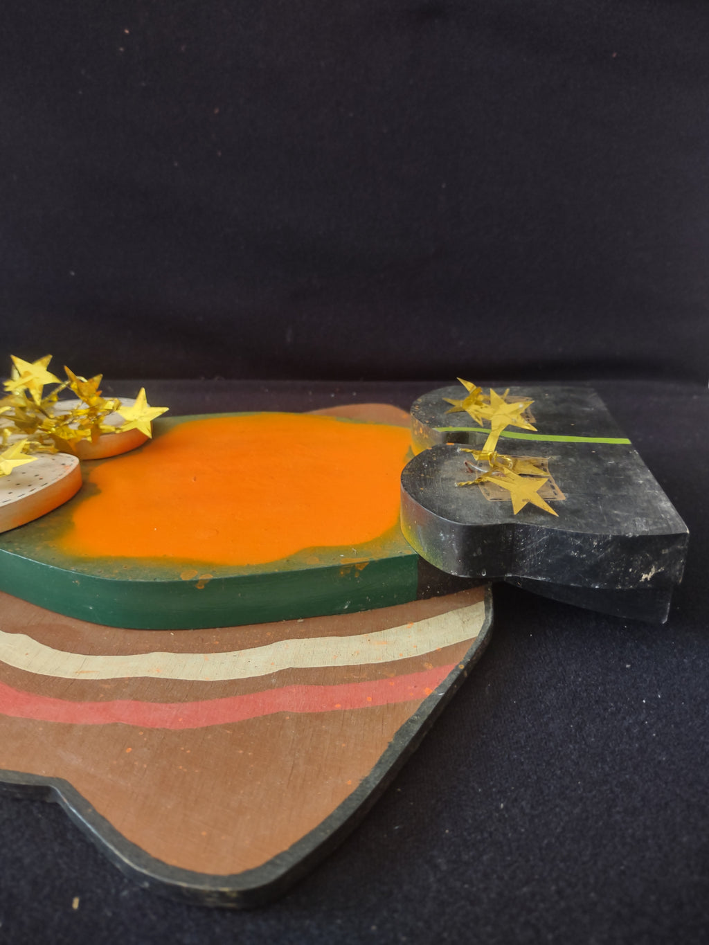 Thanksgiving Handmade Wooden Turkey Wall Hanging (Lot 3421)