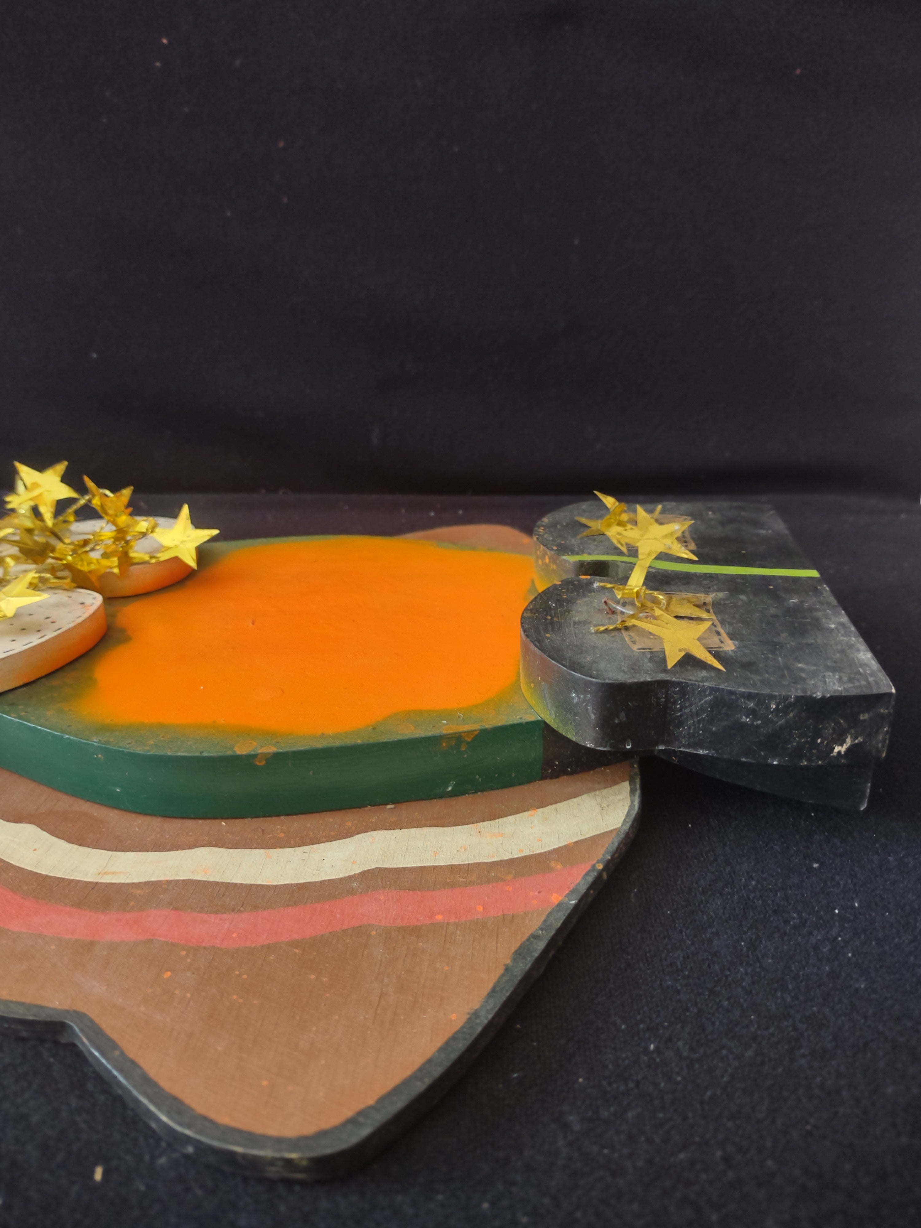 Thanksgiving Handmade Wooden Turkey Wall Hanging (Lot 3421)
