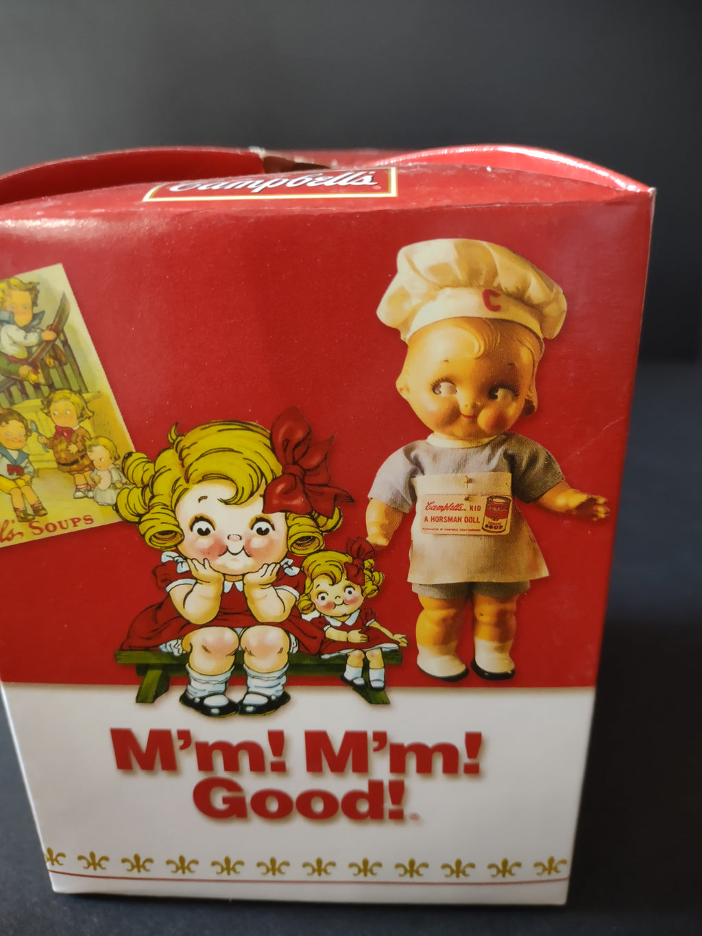 Vintage Christmas 2004 White Collector Edition Campbells Ornament (Lot 4693)