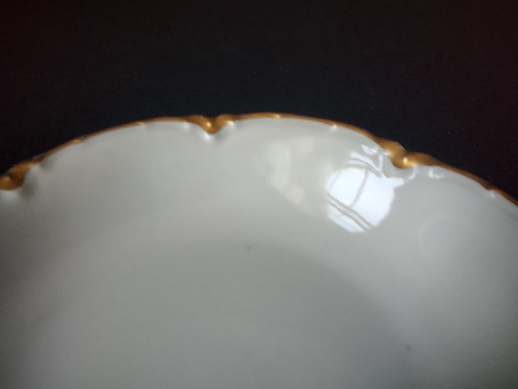 Haviland France Limoges Small Bowl 5" Gold Trim (lot 1007)